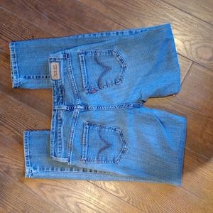 Levi's mid rise skinny